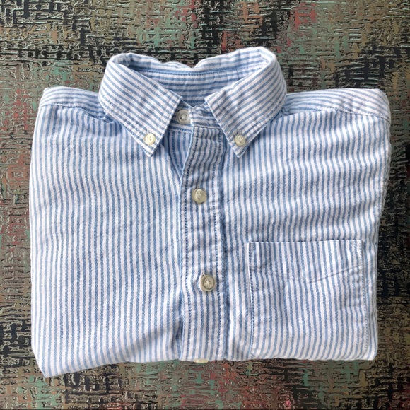 Land’s End | Classic Button Down Striped - Picture 6 of 6